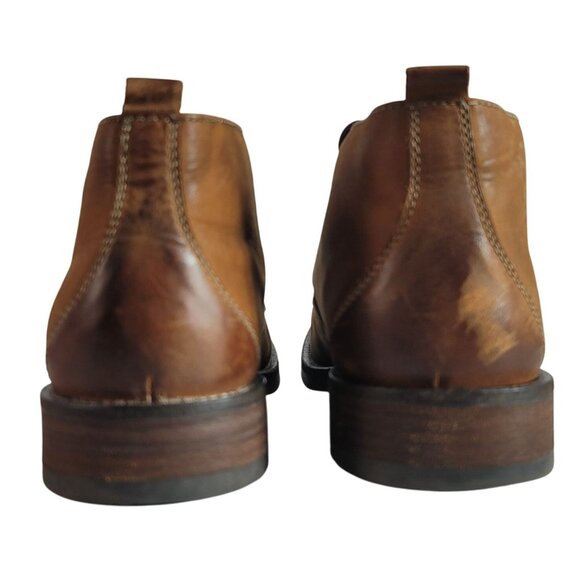 Clarks Mens Boots Brown Size 9.5M Bonitto Mid Leather Lace Up Ankle Style 34108 - Picture 7 of 11